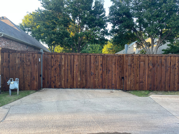 Gate and fence installation in Flower Mound